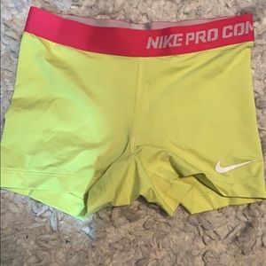Nike Pro compression shorts